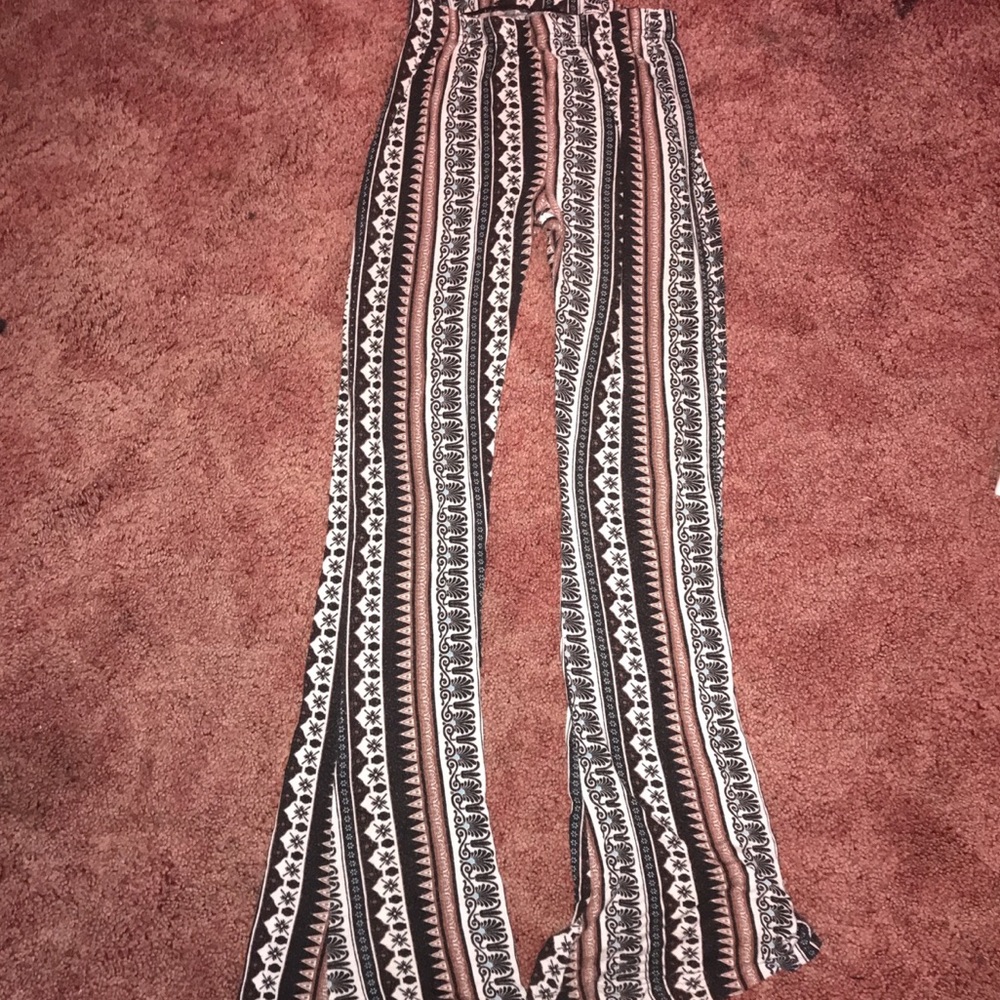 stretchy bell bottoms pants